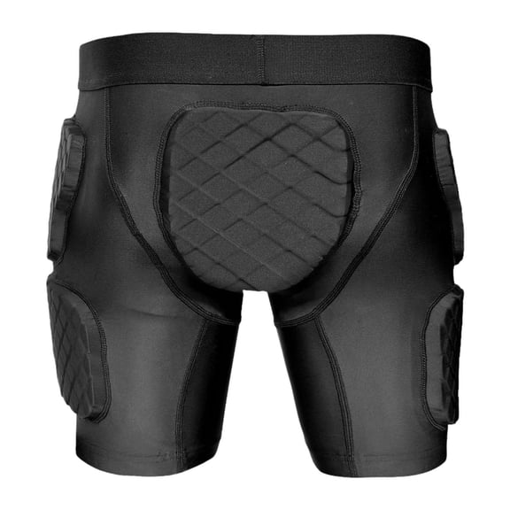 Dickly Goalkeeper Protection Shorts Padded Undershorts Compression Shorts Hip Protector L