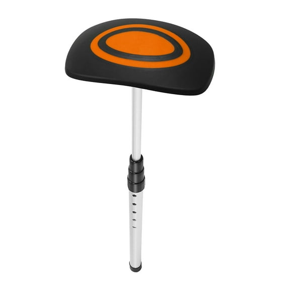 Dickly Golf Bag Support Rod Golf Bag Support Pole Telescopic Easy Installation Portable Silver Orange