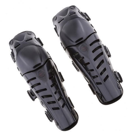 Dickly Knee Elbow Protector Set Motorcycle Knee Elbow Pads Guard Armor Featuring Pre Curved Ergonomic Fit PE Shell Mesh Lining EVA Foam Suitable for Adult Motorbike Biking Cycling Skating 2 Pcs