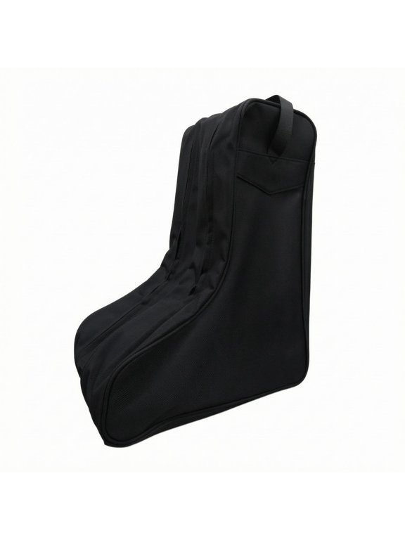 Long Boot Organizer Tall Boot Storage Bag Snow Boot Carrier Dustproof Polyester Portable Handle for Home Closet Travel