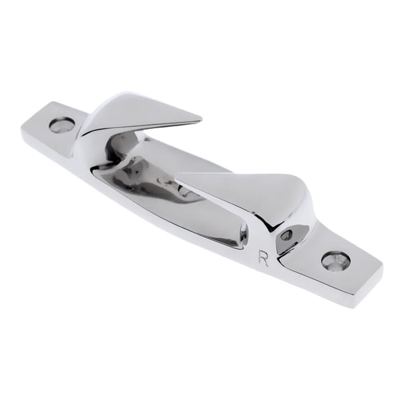 Dickly Mirror Top Polished Stainless Steel Boat Fairlead Taco Chock Cover Mooring Rope Right 152mm