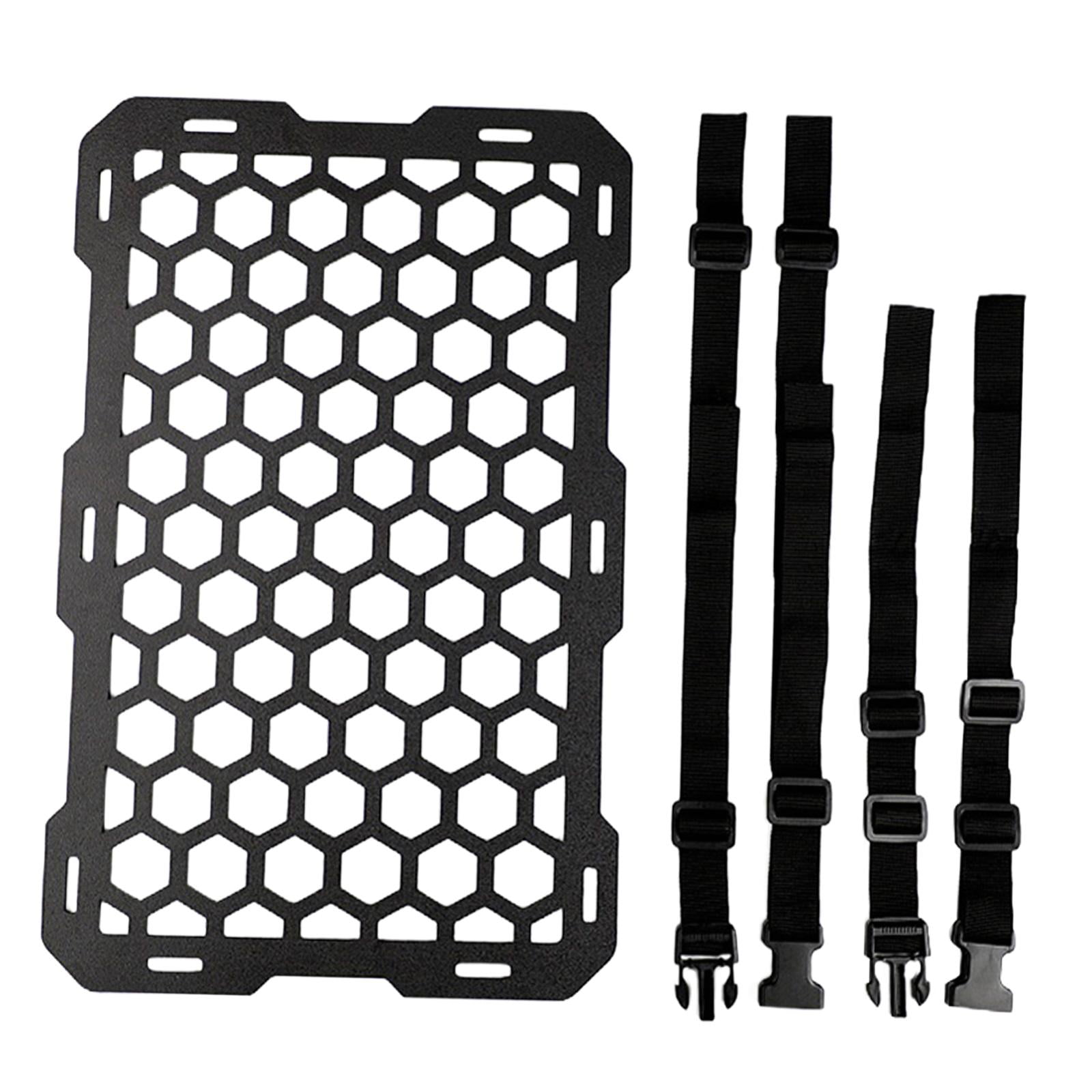 Dickly Molle Panel for Vehicles Car Rear Seat Organizer Adjustable Strape Practical Car