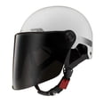 thumbnail image 1 of Dickly Motorcycle Half Helmet Accessories Vintage Design for Cycling Bike Motocross White, 1 of 9