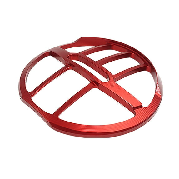 Dickly Motorcycle Headlight Guard Motorcycle Headlight Grille High Performance Aluminum Red
