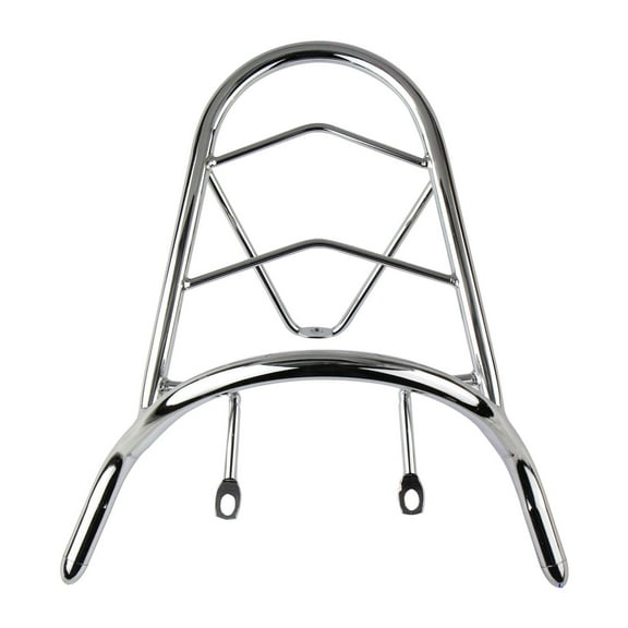 Dickly Motorcycle Rear Luggage Rack Decoration Motorcycle Accessories Support Shelf White
