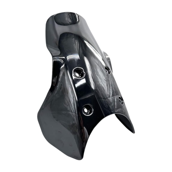 Dickly Motorcycle Windscreen Front Windshield Professional Adjustable Angle Accessories Black