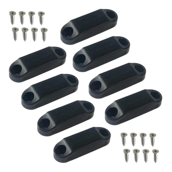 Dickly RV Magnetic Door Holder Accessories RV Storage Door Latch for RV Motor Homes 4 Set Black