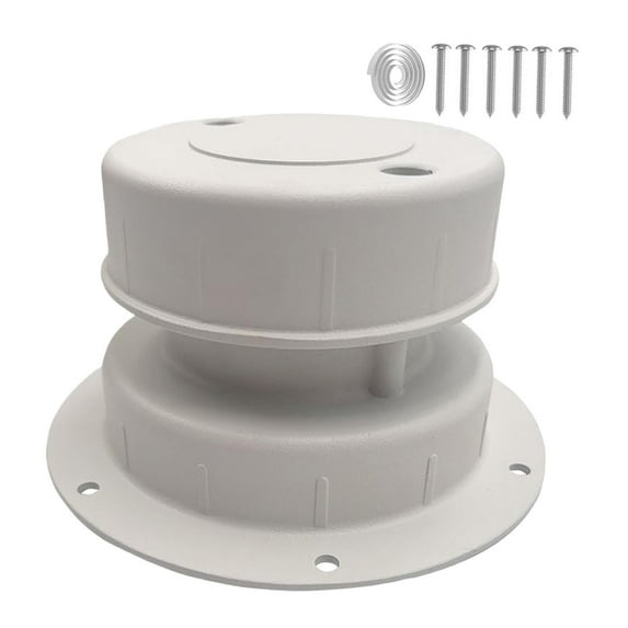 Dickly RV Plumbing Vent Cap Parts RV Sewer Vent Cover for Motorhome RV Trailer White