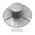 thumbnail image 1 of Dickly RV Table Base Mount Multipurpose Quick and Easy Installation Sturdy Aluminum Silver, 1 of 9