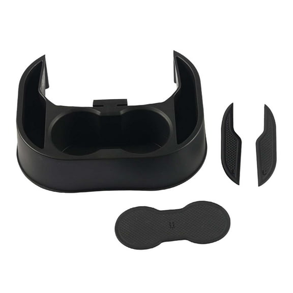 Dickly Rear Cup Holder Expander Organizer Tray Auto Interior Accessories Bottles Phones