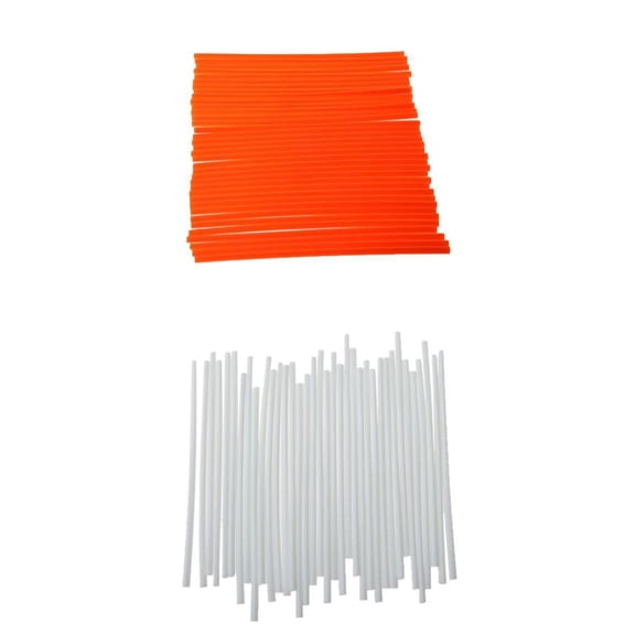 Dickly Spoke Cover Spoke Guard Spoke Kin Cover Plastic Bike Exterior Parts Durability For Front And Rear Wheels