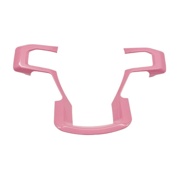Dickly Steering Wheel Panel Cover Car Steering Wheel Frame Cover Interior Accessory for Pink