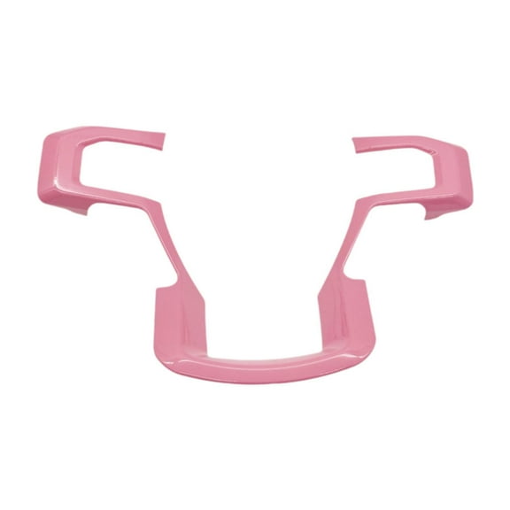 Dickly Steering Wheel Panel Cover Car Steering Wheel Frame Cover Interior Accessory for Pink
