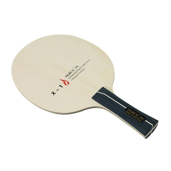 Dickly Table Tennis Blade 5 Ply Baseboard Pingpong Blade Absorb Sweat Handle Base Plate Handle Length 10.2cm