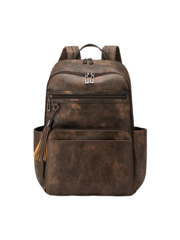 Travel Backpack Convenient Rucksack for Business Airplane Work Traveling College Coffee