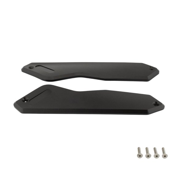 Dickly Windscreen Windshield Deflector Guard Cover Directly Replace for Black