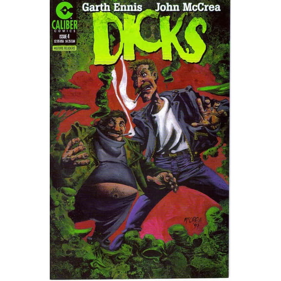 Dicks #4 VF ; Caliber Comic Book