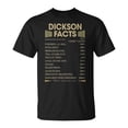 thumbnail image 1 of Dickson Name Dickson Facts TShirt, 1 of 6