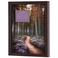 thumbnail image 1 of Dicksons FRMWDWAL-1114-28 The Truth, The Way, And The Life Walnut Finish 12 x 15 Inch Shadow Box Wall and Tabletop Frame, 1 of 3