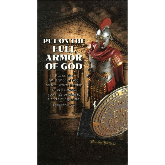 Dicksons Full Armor Brown and Red 2.75 x 5 Inch Vinyl Refrigerator Magnet