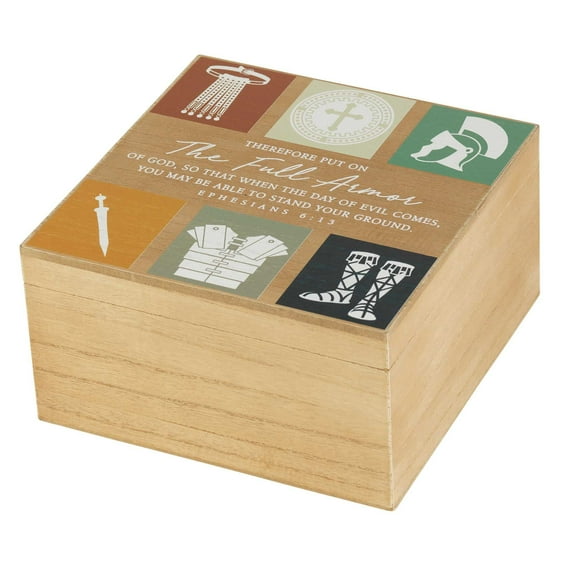 Dicksons Full Armor of God 9 inch MDF Keepsake Photo Box