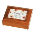 thumbnail image 1 of Dicksons God Grant Serenity Prayer Walnut Finish Polymer Jewelry Box, 1 of 3