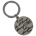 thumbnail image 1 of Dicksons I Can Do All Things Through Him Inspirational Pendant Key Ring Keychain, 1 of 4
