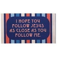 thumbnail image 1 of Dicksons I Hope You Follow Jesus Retro 5 x 3 Vinyl Refrigerator Magnet, 1 of 2