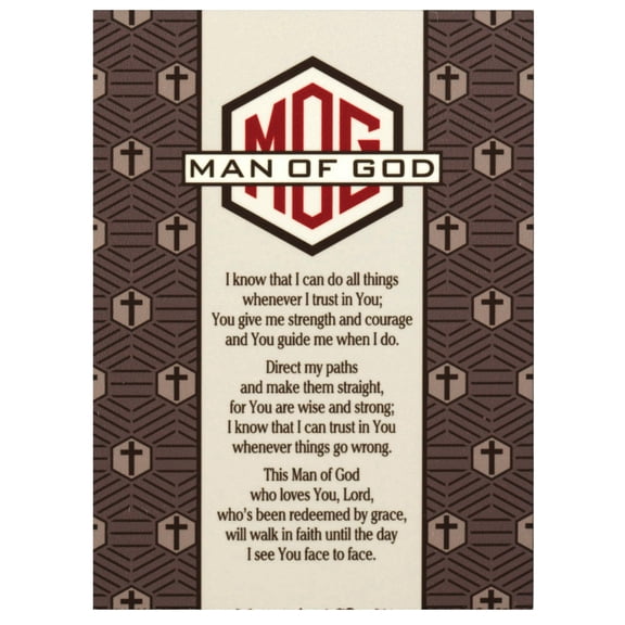 Dicksons I Know That I Can Do All Things Encouraging Verse Brown 3.75 x 2.75 Hardboard Hardboard Decorative Magnet Fridge Magnet