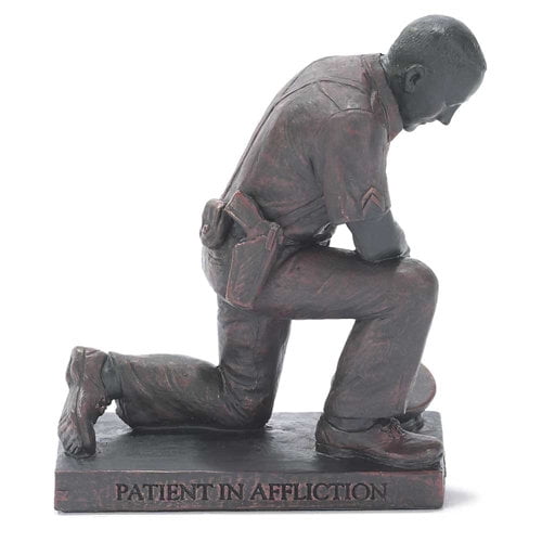 Dicksons Inc Police Officer Praying Figurine