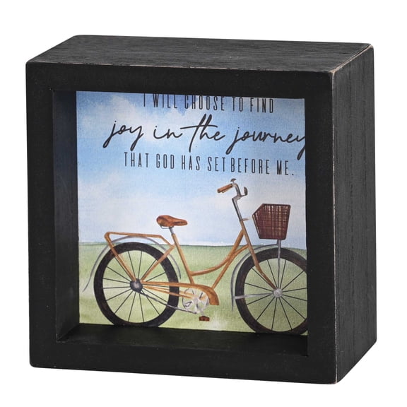 Dicksons Inspirational Double Sided Standing Tabletop Plaque Sign For Living Room 4 x 4 Wood The Lord Stood With Me