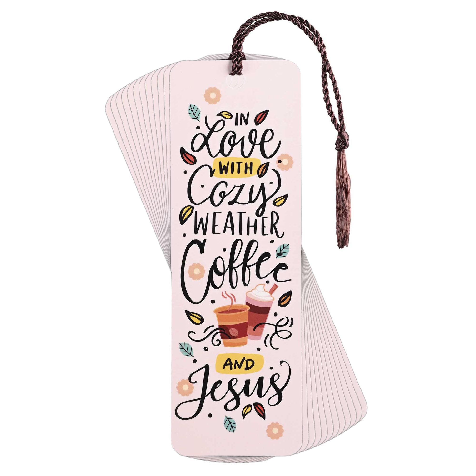 Dicksons Inspirational Tassel Bookmark for Books and Novels 2 x 6 Cardstock When in Doubt Pray - Pack of 12