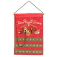 thumbnail image 1 of Dicksons Jesus Reason For Season Holiday Red 13 x 18 Polyester Hanging Advent Calendar, 1 of 1