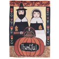 thumbnail image 1 of Dicksons Magnolia Garden Outdoor Flag Decoration For Garden, Yard, Or Walkway Standard 13 x 18, Weather Resistant Polyester, Pilgrims Thankful, 1 of 2
