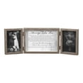 thumbnail image 1 of Dicksons Marriage Takes Three Be Complete Natural Wood 3-Part Hinged Tabletop Photo Frame, 1 of 1