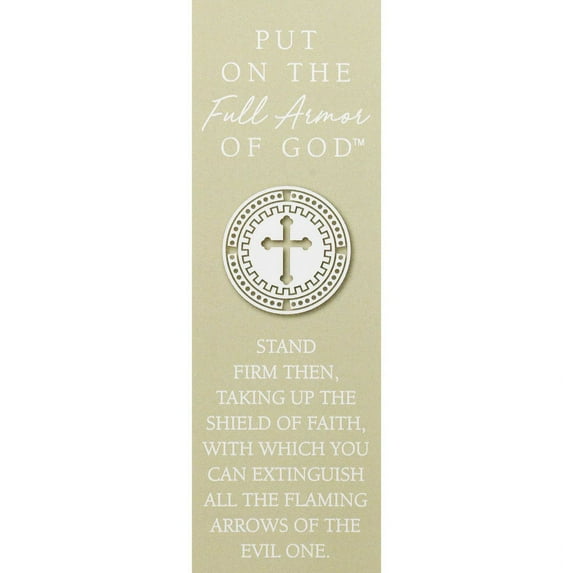 Dicksons Put On Full Armor of God Shield of Faith 6.5 inch Paper Bookmark Pack of 12