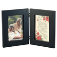 thumbnail image 1 of Dicksons Reunion Heart Red Rose 12 x 8 MDF Hinged Double Photo Frame, 1 of 1