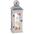 thumbnail image 1 of Dicksons Reunion Heart Rosy Red Lighted 17 x 6.5 x 6.5 MDF Faux Candle Lantern, 1 of 1