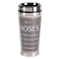 thumbnail image 1 of Dicksons SSMUG-350 Be A Moses Steadfast In Your Faith Brown and Tan 16 Ounce Stainless Steel Travel Tumbler, 1 of 2