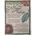 thumbnail image 1 of Dicksons Said a Prayer for You Botanical 52 x 68 All Cotton Tapestry Throw Blanket, 1 of 1