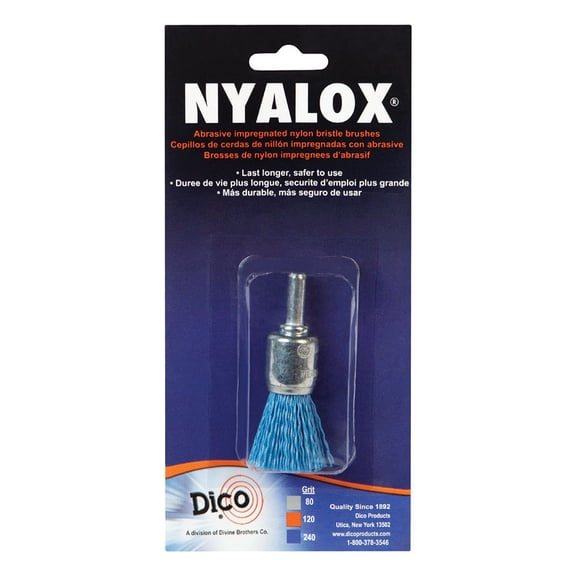 1888049,NYLON END BRUSHES ,"NYALOX" Grit =240
