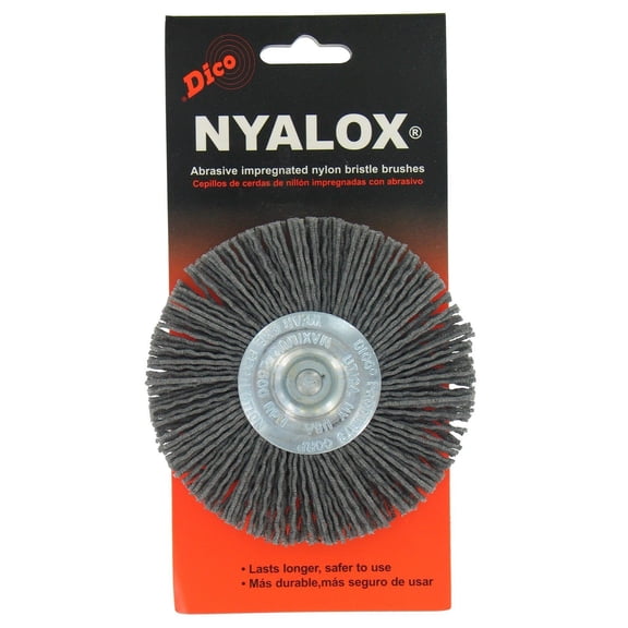 Dico 7200036 4" Coarse Nyalox Wire Wheel Brush