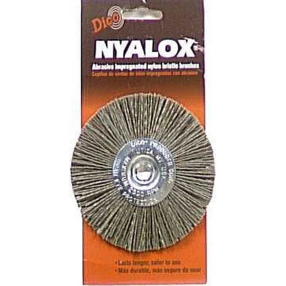Dico 7200036 Whl Brush 4" Xcoarse