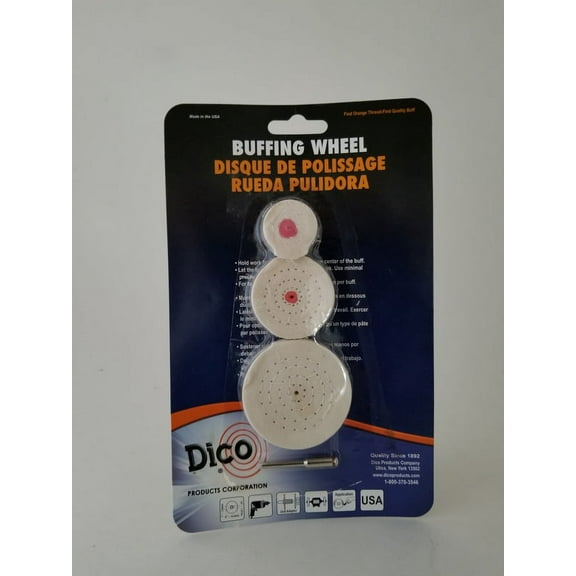 Dico Assorted Midget Buffing Wheels 1 "