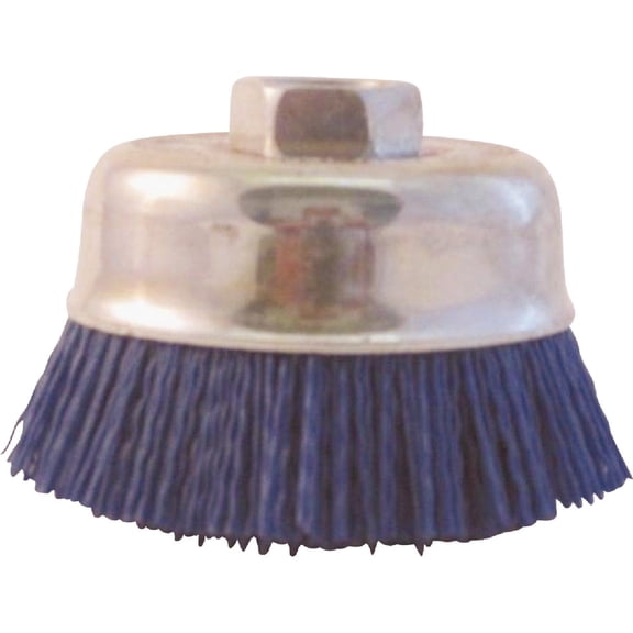 Dico Products 541-722-358 3" Diameter Power Brush, Blue Interior & Exterior Use, Professional Finish