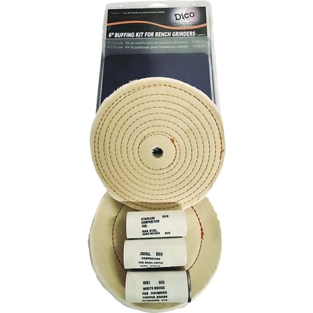 Dico 6 in. Buffer/Polisher 1 each