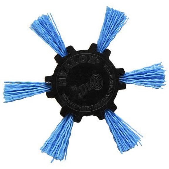 Dico Products 7200039 Nylox Flap Brush 4" 240 Grit, Blue