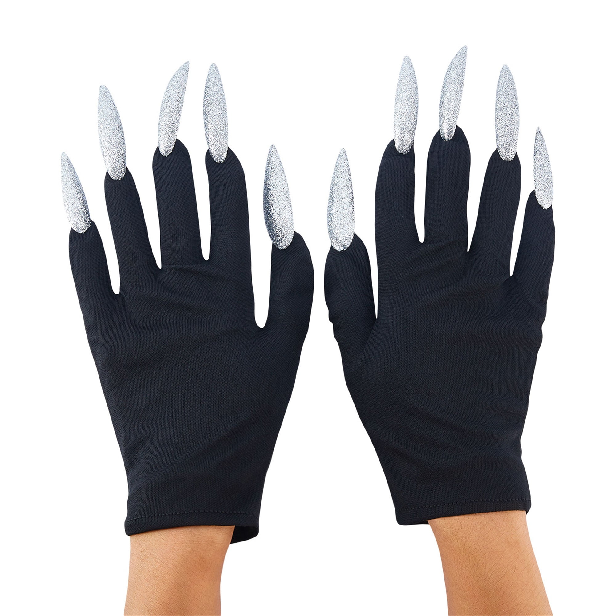 Diconna Halloween Creepy Gloves Long Nail Claw Gloves Horror Costume ...