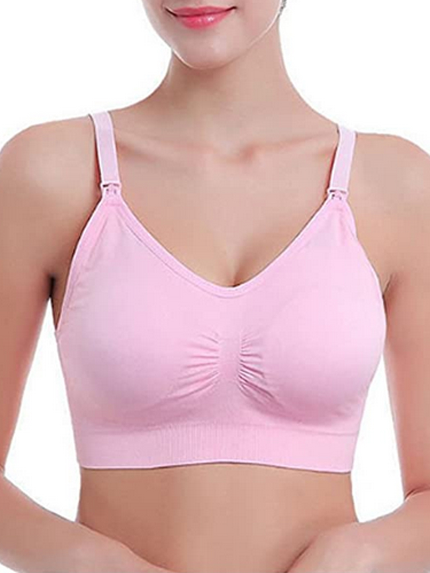 Diconna Women Nursing Bra Hands Free Breastfeeding Removable Underwear