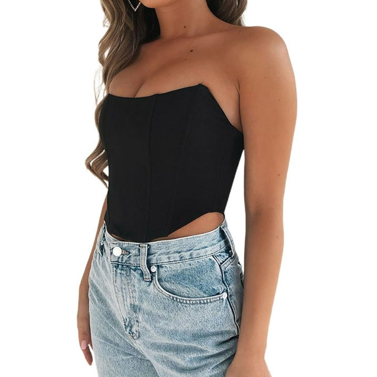 Off the 2024 shoulder bustier top